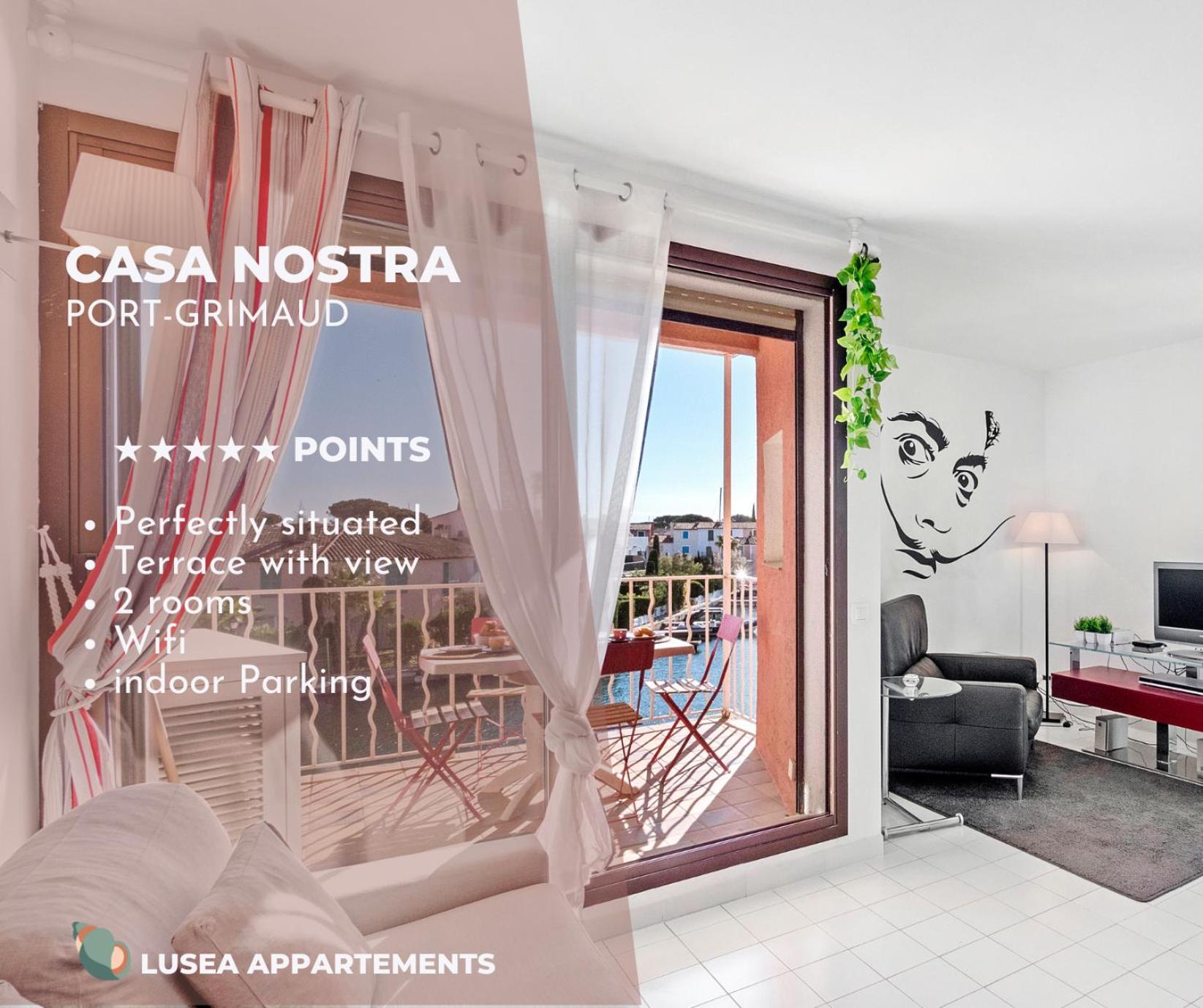Casa Nostra, Port-Grimaud, Vue Sur Les Canaux ภายนอก รูปภาพ